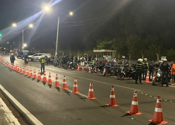 Operação Lei Seca termina com 43 motocicletas removidas e três prisões
