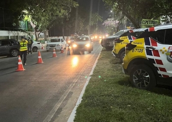 Dez motoristas são presos por embriaguez em Cuiabá durante a madrugada