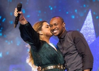 Thiaguinho dedica música a Preta Gil em show no Rio: ‘Meu Corpo Quer Você’