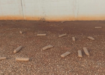 Ação ostensiva da Polícia Penal impede que 29 celulares cheguem a presos na Penitenciária