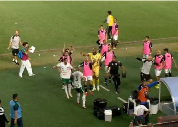 Jogadores do Luverdense não aceitam eliminação e caem no soco com derrota