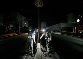 Prefeitura inicia etapa Norte da operação de manutenção na iluminação pública de Cuiabá