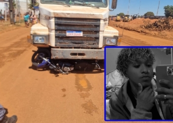 Jovem de 17 anos morre após ser atropelado e arrastado por carreta na BR-163