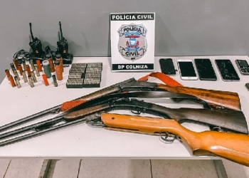 Operação prende foragido e apreende arsenal em sítio no interior de MT