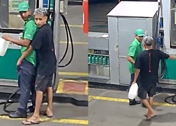 Criminoso que roubou posto de combustíveis é preso pela Força Tática; veja vídeo