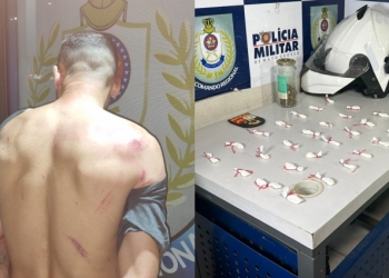 Traficante com longo histórico criminal é preso com drogas após tentar fugir da PM em Cuiabá