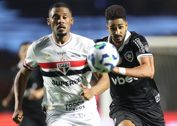 São Paulo vence o Botafogo e foca na Libertadores