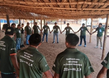 A Secretaria de Saúde de Mato Grosso promove qualificação de agentes indígenas de saúde no Alto Xingu