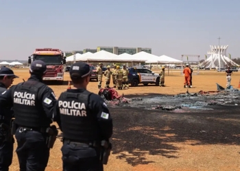 Polícia prende suspeito de incendiar banheiros químicos na Esplanada