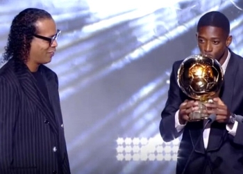 Ousmane Dembélé conquista Bola de Ouro; Raphinha fica em 5º