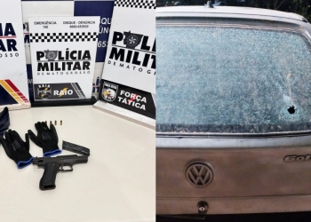 Membro do Comando Vermelho é preso após perseguição e troca de tiros