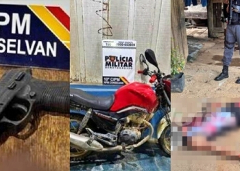 Suspeito de homicídios morre em confronto com a PM em distrito de MT