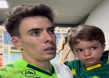 Quem não está feliz é minha esposa”, brinca Luan Polli sobre treinos em dois períodos no Cuiabá