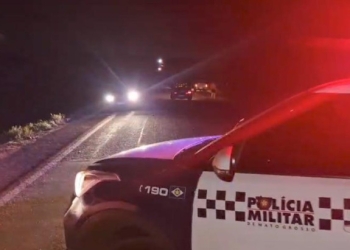 Ciclista morre atropelado por motocicleta na BR-174; motociclista é socorrido