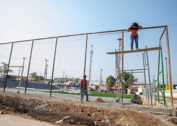 Prefeitura realiza 29 ações de manutenção em espaços esportivos durante setembro