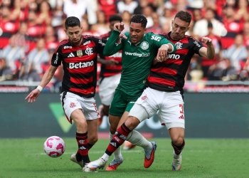 Flamengo vence Palmeiras e acirra disputa pelo Brasileirão