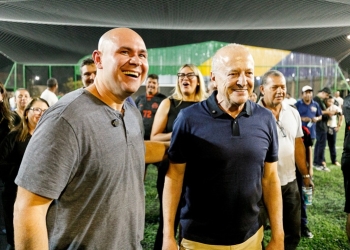 Abilio e Pivetta firmam parceria para multiplicar modelo de campo society em Cuiabá