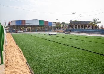 Prefeitura inaugura revitalização dos espaços esportivos da Praça do Pedra 90 nesta sexta