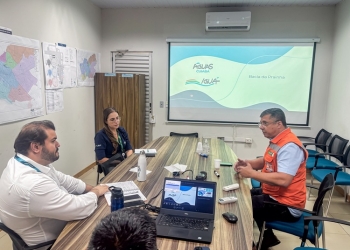 Defesa Civil acompanha planejamento das obras de drenagem na Bacia da Prainha