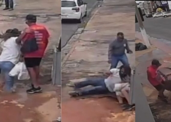 Jornalista da Globo cai em bueiro durante gravação de reportagem em Cuiabá