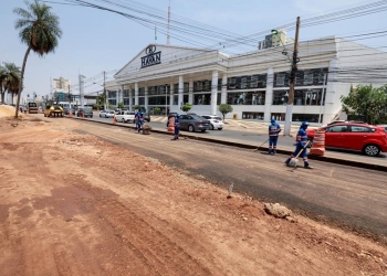 Avenidas do CPA e Prainha passam por novas obras de drenagem e recuperação de asfalto