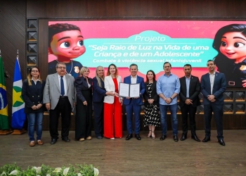 Setasc e Polícia Civil lançam projeto de combate à violência sexual infantil com apoio da primeira-dama