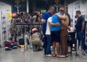 Homem passa mal e morre dentro do Assai em Várzea Grande
