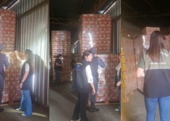 Fiscalização encontra deposito clandestino de bebidas em Cuiabá