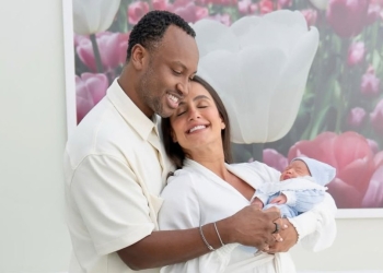 Carol Peixinho e Thiaguinho mostram detalhes da recepção de Bento: ‘Um sonho’