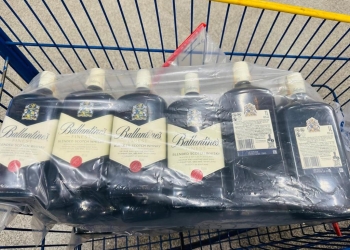 Operação apreende mais de 60 garrafas de whisky falsificado em MT