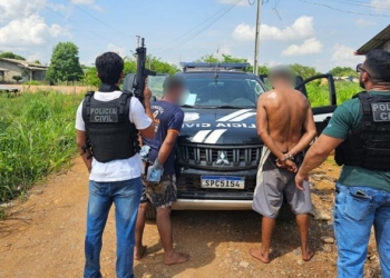 Homem é preso por ameaçar ex-companheira e amigo de morte e por porte ilegal de arma