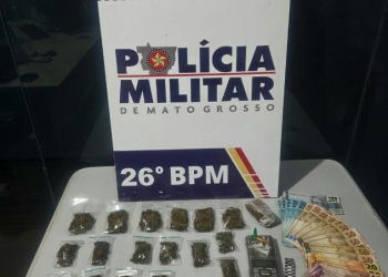 Polícia estoura duas bocas de fumo, apreende drogas e prende faccionados
