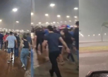 Chuva intensa interrompe etapa da Stock Car e público deixa local às pressas