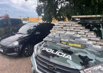 Motorista é preso com 80 kg de skunk e cocaína após perseguição em MT