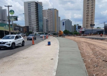 Obras de implantação do Sistema BRT estão com 5 frentes de serviço em andamento