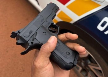 Suspeito de render idosa com simulacro de arma de fogo é preso em flagrante pela Polícia Militar
