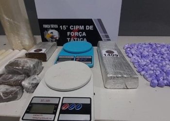 Polícia Militar conduz quatro suspeitos por tráfico de drogas em Várzea Grande