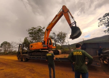 Sema deflagra operação contra desmatamento e embarga 73 hectares de área em Alto Paraguai