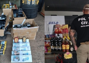 Polícia Civil apreende 260 cigarros eletrônicos durante operação de fiscalização em bares