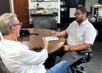 Encontro entre Diogo Pécora e Aron Dresch confirma aliança para a eleição presidencial da FMF