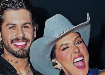 Ana Castela diverte fãs ao mostrar Zé Felipe em dancinha sensual no quarto: ‘tikt0k!’
