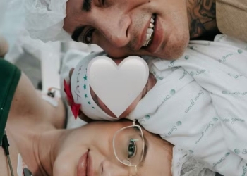 MC Guimê e Fernanda Stroschein anunciam nascimento da filha, Yarin: ‘Seja bem vinda’