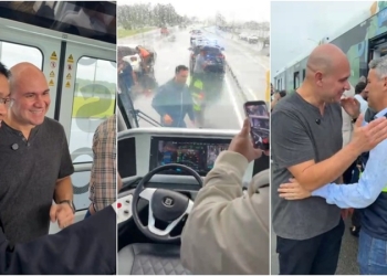 Prefeito Abilio Brunini participa da inauguração do BUD no Paraná