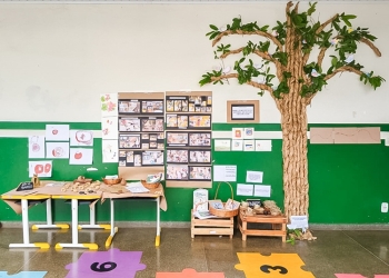 Alunos de Cuiabá desenvolvem trabalhos com argila, desenhos e cultura indígena