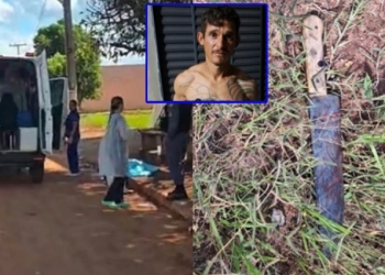 Homem é assassinado a facadas e suspeito é preso em flagrante no interior de MT