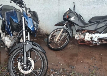 Motos furtadas de pátio de delegacia são recuperadas e faccionado é preso por receptação