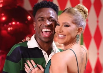 Virginia Fonseca celebra três meses de namoro com Vini Jr. e se declara: ‘Te amo’