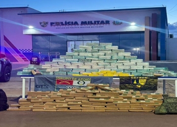 Caminhoneiro é preso em flagrante transportando tabletes de drogas
