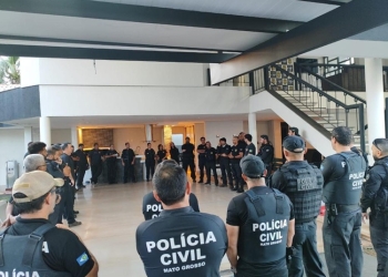 Polícia Civil de MT cumpre dez mandados de prisão contra crimes de estelionato em apoio a PC de Goiás