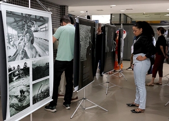 Sesp recebe exposição fotográfica que promove reflexão sobre Trabalho Escravo